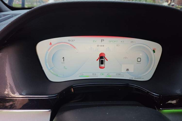 Used BYD Tang New Energy 2023 DM-i Champion Edition 112KM Prestige Model Instrument Cluster