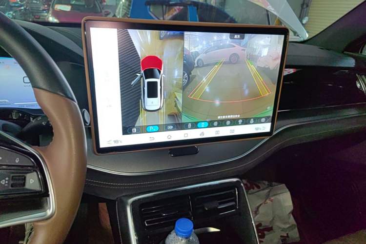 Used BYD Tang New Energy 2023 DM-i Champion Edition 112KM Prestige Model Audio And AC Panel