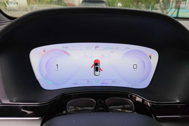Used BYD Tang New Energy 2023 DM-i Champion Edition 112KM Prestige Model Instrument Cluster