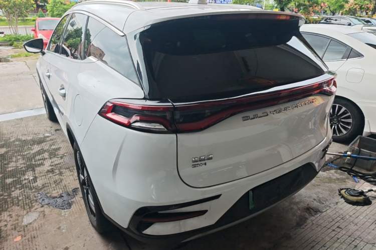 Used BYD Tang New Energy 2023 DM-i Champion Edition 112KM Prestige Model Rear Left 45 Deg