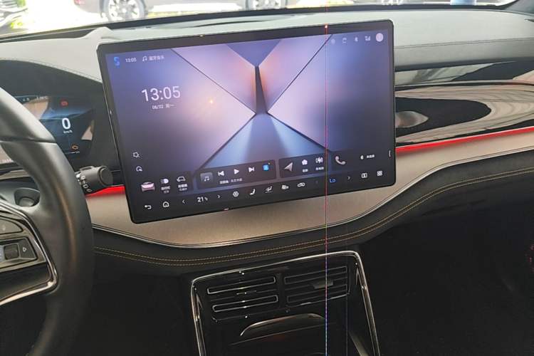 Used BYD Tang New Energy 2024 DM-p War God Edition Audio And AC Panel