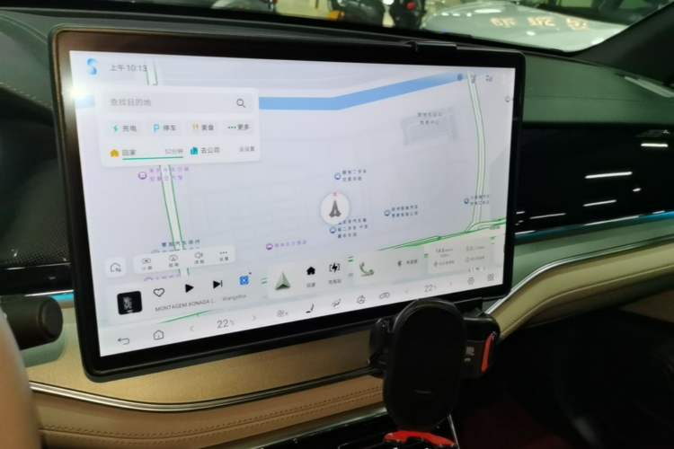 Used BYD Tang New Energy 2024 DM-i Glory Edition 112KM Prestige Model Audio And AC Panel