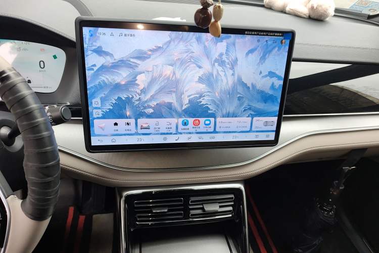 Used BYD Tang New Energy 2024 DM-i Glory Edition 112KM Prestige Model Audio And AC Panel