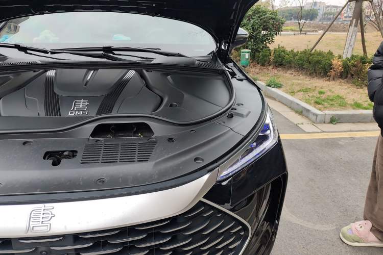 Used BYD Tang New Energy 2024 DM-i Glory Edition 112KM Prestige Model Engine Bay Left