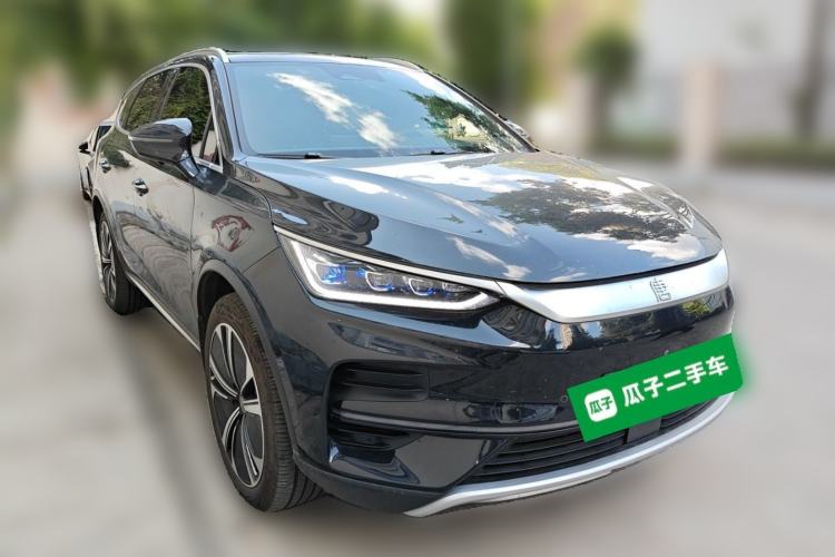 Used BYD Tang New Energy 2024 EV Glory Edition 635KM All-Wheel-Drive Flagship Model Front Right 45 Deg