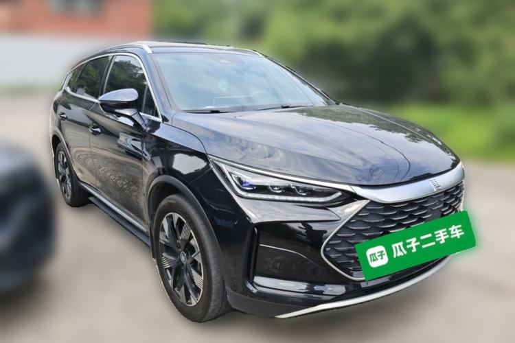 Used BYD Tang New Energy 2024 DM-i Glory Edition 112KM Flagship Model Front Right 45 Deg