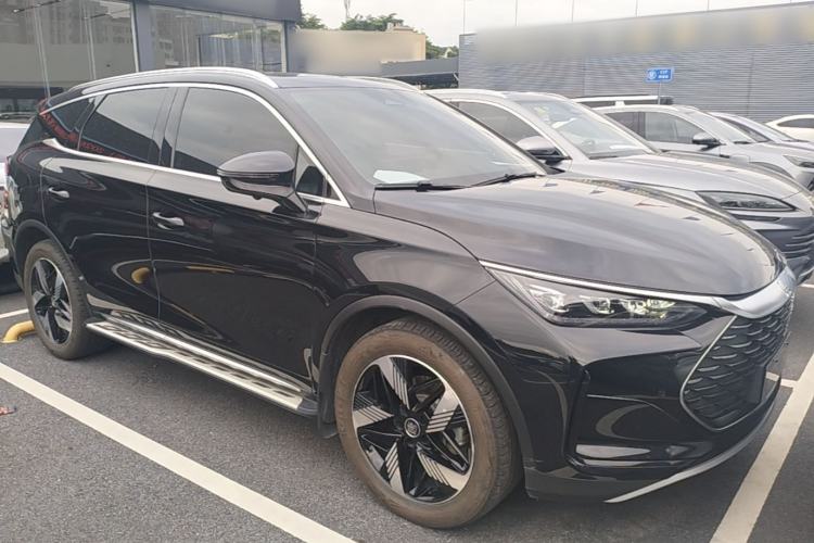 Used BYD Tang New Energy 2024 DM-i Glory Edition 112KM Prestige Model Front Right 45 Deg