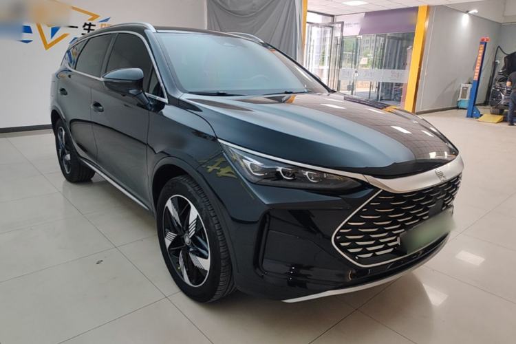 Used BYD Tang New Energy 2024 DM-i Glory Edition 112KM Prestige Model Front Right 45 Deg