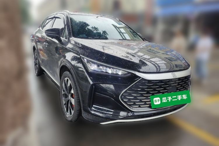 Used BYD Tang New Energy 2024 DM-p Glory Edition 215KM All-Wheel-Drive Premium Model Front Right 45 Deg