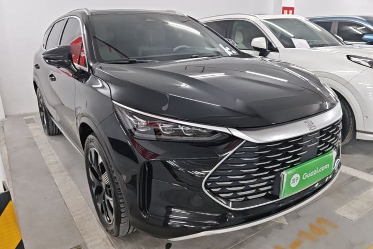 Used BYD Tang New Energy 2024 DM-i Glory Edition 112KM Flagship Model Front Right 45 Deg