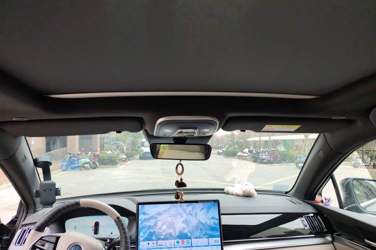 Used BYD Tang New Energy 2024 DM-i Glory Edition 112KM Prestige Model Headliner