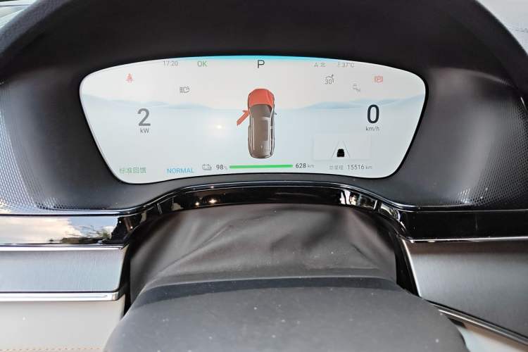 Used BYD Tang New Energy 2024 EV Glory Edition 635KM All-Wheel-Drive Flagship Model Instrument Cluster