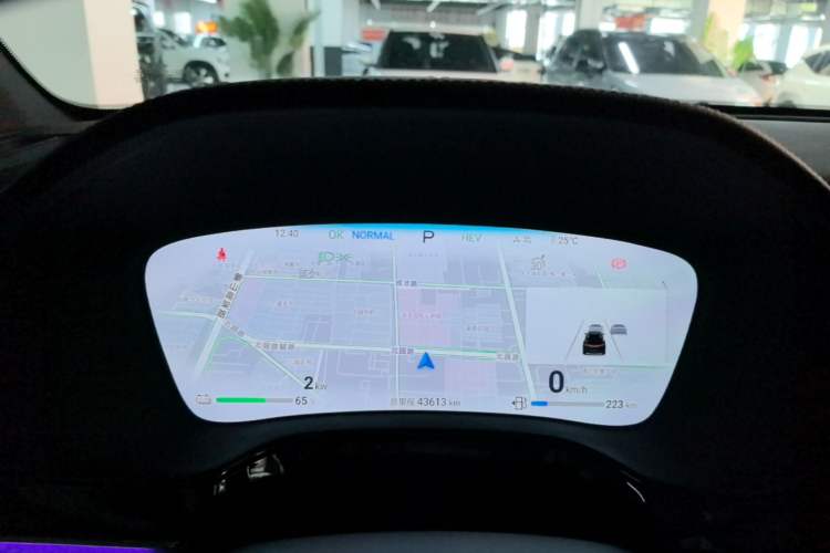 Used BYD Tang New Energy 2024 DM-i Glory Edition 112KM Prestige Model Instrument Cluster