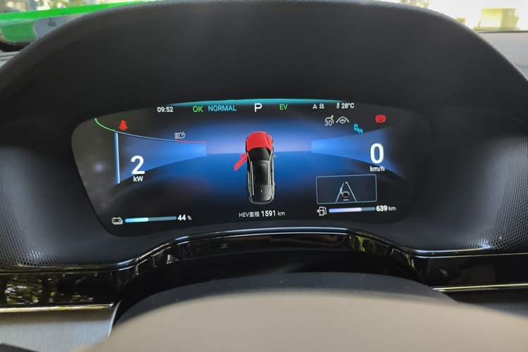 Used BYD Tang New Energy 2024 DM-i Glory Edition 200KM Flagship Model Instrument Cluster