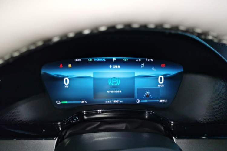 Used BYD Tang New Energy 2024 DM-p Glory Edition 215KM All-Wheel-Drive Flagship Model Instrument Cluster