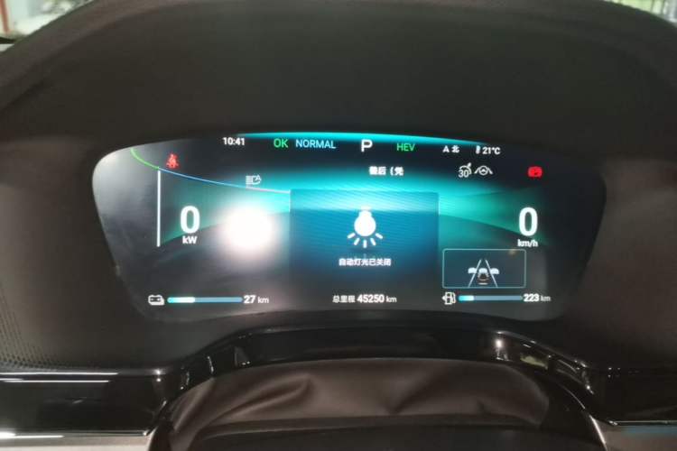 Used BYD Tang New Energy 2024 DM-i Glory Edition 112KM Prestige Model Instrument Cluster