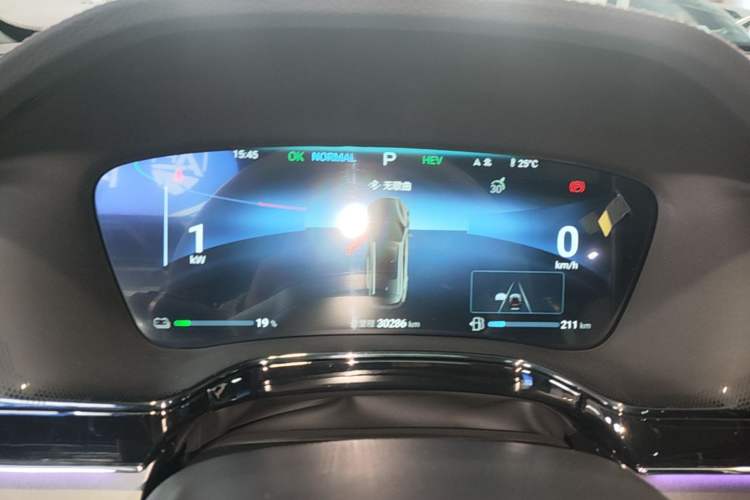 Used BYD Tang New Energy 2024 DM-i Glory Edition 112KM Prestige Model Instrument Cluster