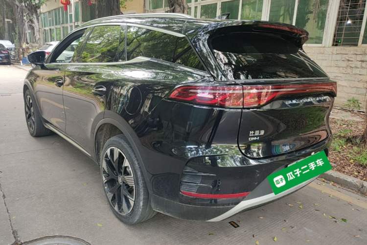 Used BYD Tang New Energy 2024 DM-i Glory Edition 112KM Flagship Model Rear Left 45 Deg