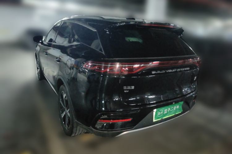 Used BYD Tang New Energy 2024 EV Glory Edition 600KM Premium Model Rear Left 45 Deg