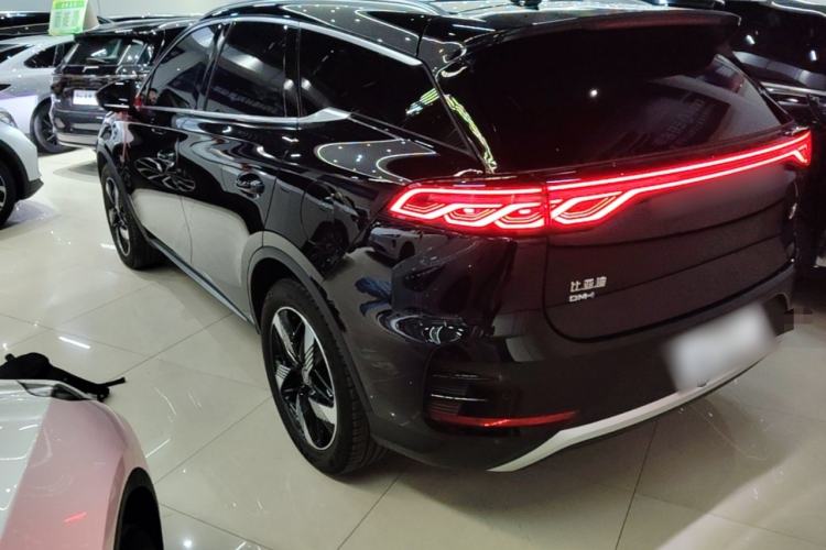 Used BYD Tang New Energy 2024 DM-i Glory Edition 112KM Prestige Model Rear Left 45 Deg