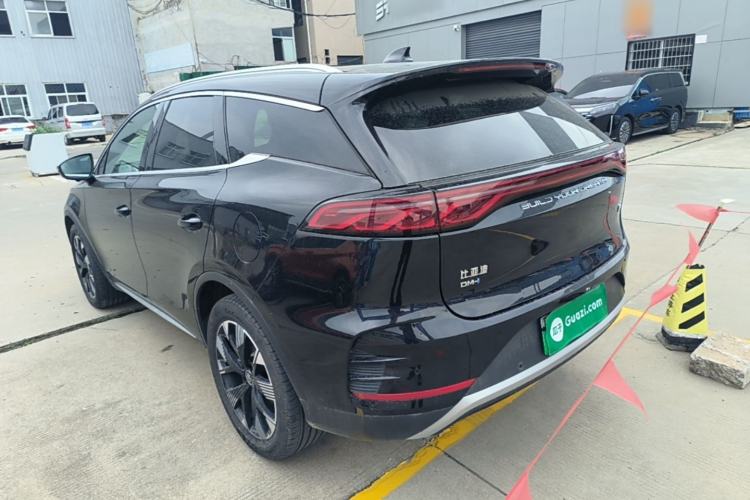 Used BYD Tang New Energy 2024 DM-i Glory Edition 112KM Flagship Model Rear Left 45 Deg