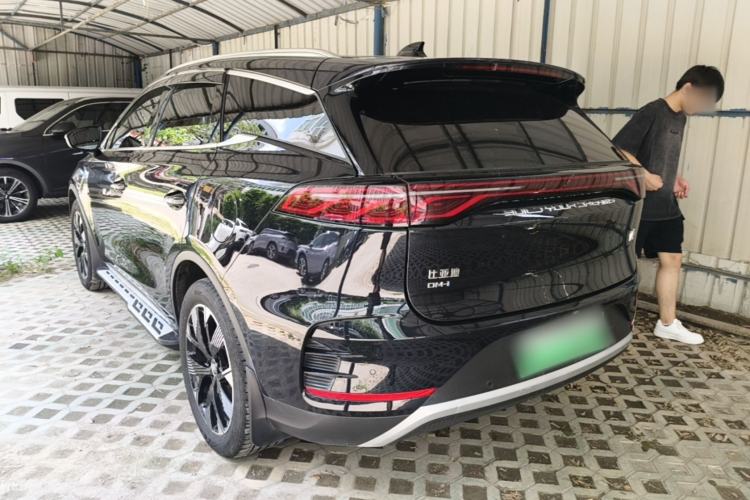 Used BYD Tang New Energy 2024 DM-i Glory Edition 112KM Flagship Model Rear Left 45 Deg