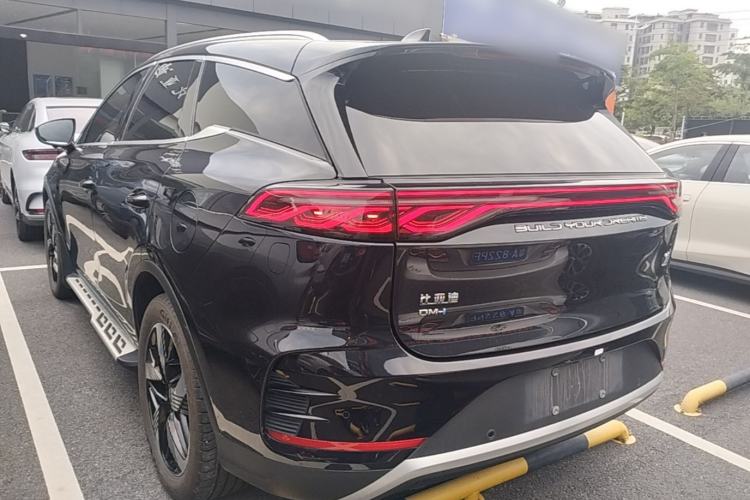 Used BYD Tang New Energy 2024 DM-i Glory Edition 112KM Prestige Model Rear Left 45 Deg
