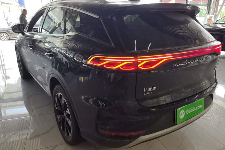 Used BYD Tang New Energy 2024 DM-i Glory Edition 112KM Flagship Model Rear Left 45 Deg