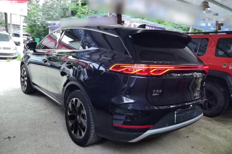 Used BYD Tang New Energy 2024 DM-i Glory Edition 112KM Flagship Model Rear Left 45 Deg