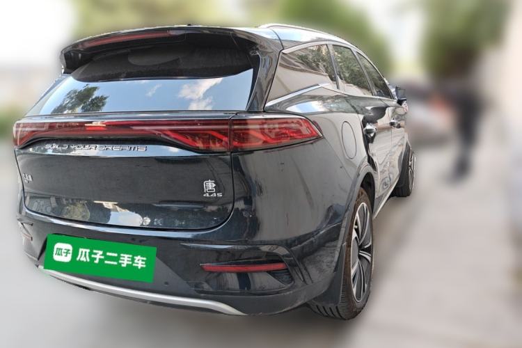 Used BYD Tang New Energy 2024 EV Glory Edition 635KM All-Wheel-Drive Flagship Model Rear Right 45 Deg