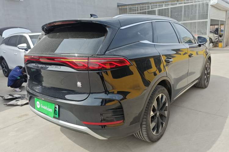 Used BYD Tang New Energy 2024 DM-i Glory Edition 112KM Flagship Model Rear Right 45 Deg