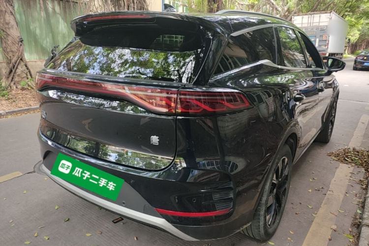 Used BYD Tang New Energy 2024 DM-i Glory Edition 112KM Flagship Model Rear Right 45 Deg