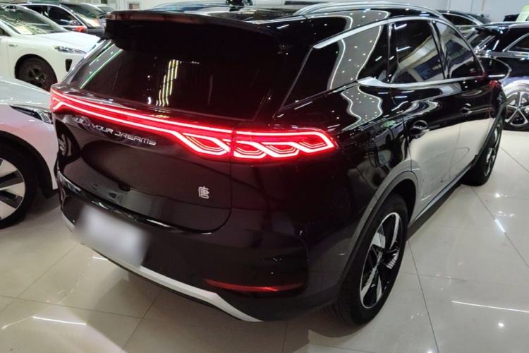 Used BYD Tang New Energy 2024 DM-i Glory Edition 112KM Prestige Model Rear Right 45 Deg