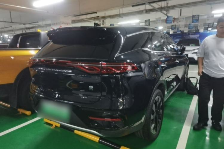 Used BYD Tang New Energy 2024 EV Champion Edition 730KM Deluxe Model Rear Right 45 Deg