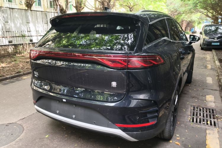 Used BYD Tang New Energy 2024 DM-i Glory Edition 112KM Flagship Model Rear Right 45 Deg
