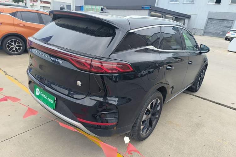 Used BYD Tang New Energy 2024 DM-i Glory Edition 112KM Flagship Model Rear Right 45 Deg