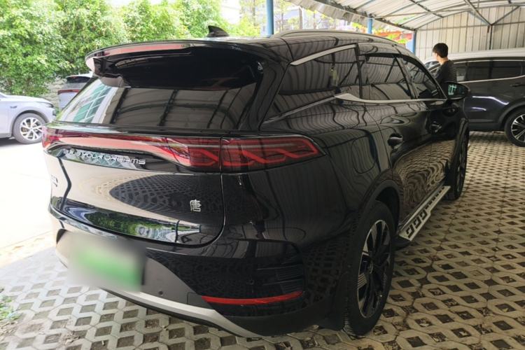Used BYD Tang New Energy 2024 DM-i Glory Edition 112KM Flagship Model Rear Right 45 Deg