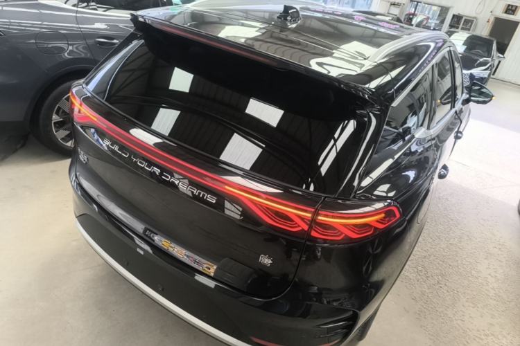 Used BYD Tang New Energy 2024 DM-i Glory Edition 112KM Flagship Model Rear Right 45 Deg