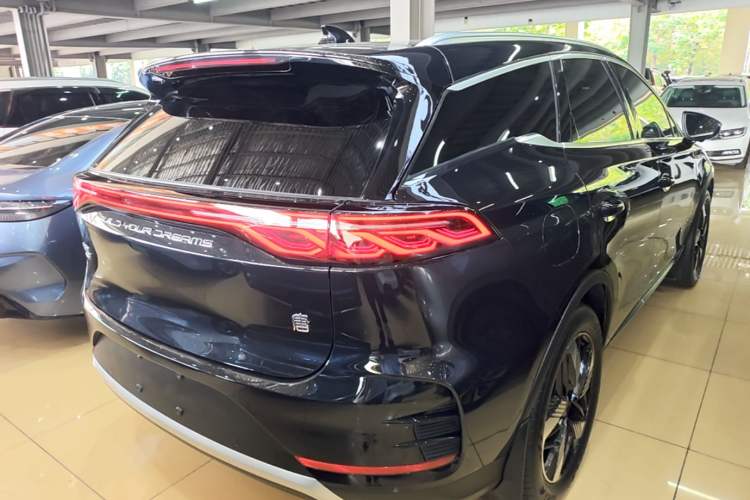 Used BYD Tang New Energy 2024 DM-i Glory Edition 112KM Prestige Model Rear Right 45 Deg