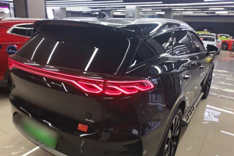 Used BYD Tang New Energy 2024 DM-p Glory Edition 215KM All-Wheel-Drive Premium Model Rear Right 45 Deg