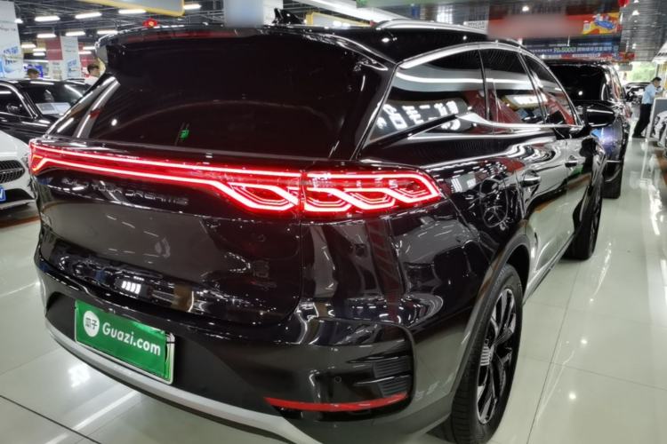 Used BYD Tang New Energy 2024 DM-p Glory Edition 215KM All-Wheel-Drive Flagship Model Rear Right 45 Deg