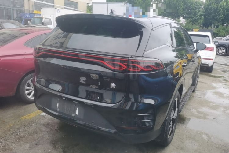 Used BYD Tang New Energy 2024 DM-i Glory Edition 112KM Prestige Model Rear Right 45 Deg