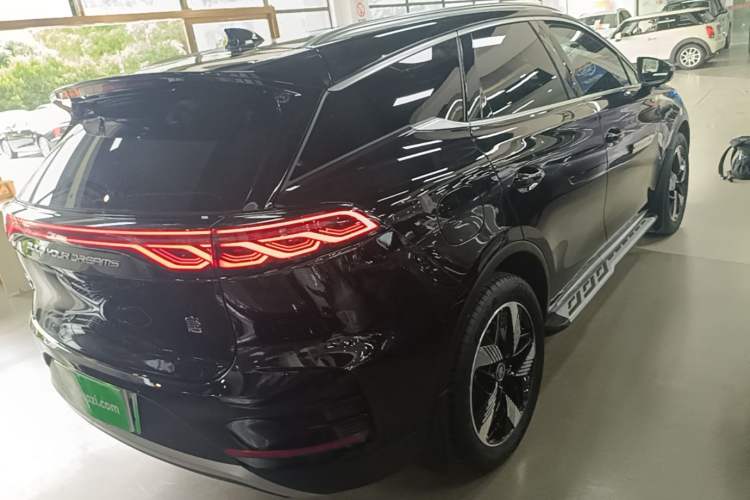 Used BYD Tang New Energy 2024 DM-i Glory Edition 112KM Prestige Model Rear Right 45 Deg