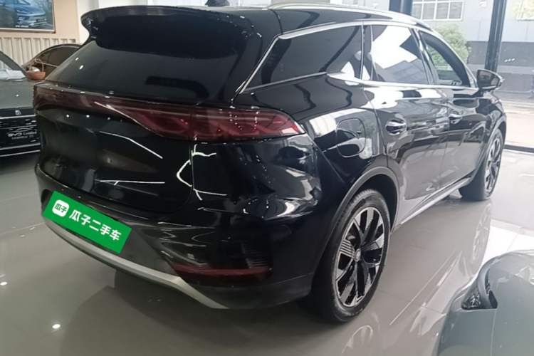 Used BYD Tang New Energy 2024 DM-p Glory Edition 215KM All-Wheel-Drive Premium Model Rear Right 45 Deg
