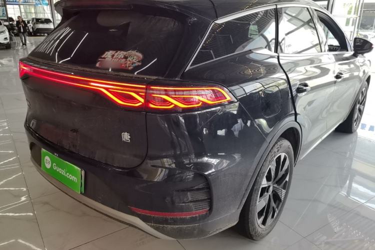 Used BYD Tang New Energy 2024 DM-i Glory Edition 112KM Flagship Model Rear Right 45 Deg