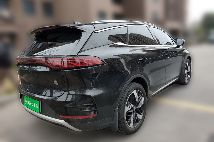 Used BYD Tang New Energy 2024 DM-i Glory Edition 112KM Prestige Model Rear Right 45 Deg