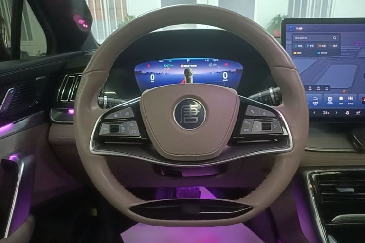 Used BYD Tang New Energy 2024 EV Glory Edition 730KM Premium Model Steering Wheel