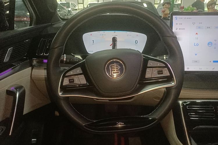 Used BYD Tang New Energy 2024 EV Glory Edition 600KM Premium Model Steering Wheel