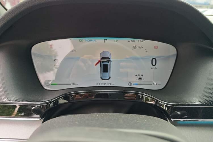 Used BYD Tang New Energy 2024 DM-p Champion Edition 215 km All-Wheel-Drive Flagship Model Instrument Cluster