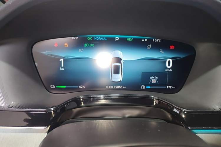 Used BYD Tang New Energy 2024 DM-p Champion Edition 215 km All-Wheel-Drive Flagship Model Instrument Cluster